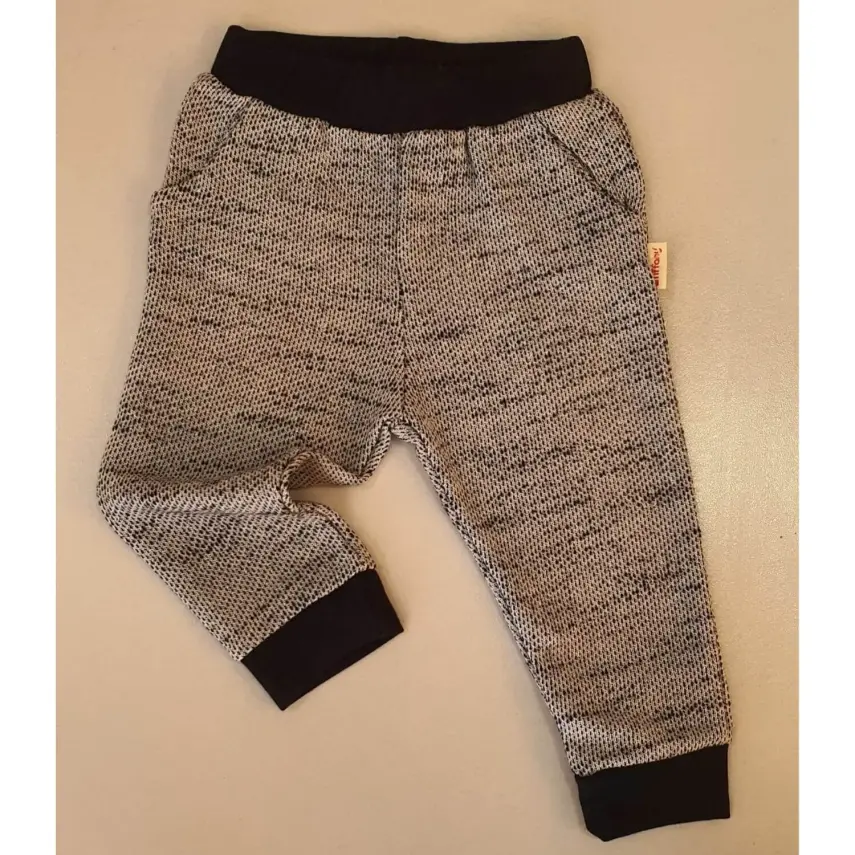 Tiffany Unisex Eşofman Altı Gri Jakarlı - 1