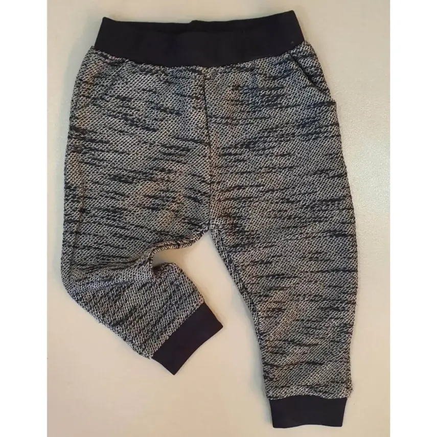 Tiffany Unisex Eşofman Altı Lacivert Jakarlı - 1