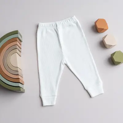 Tiffany Unisex Pantolon Patiksiz Ecofriends Theme Ekru - 2