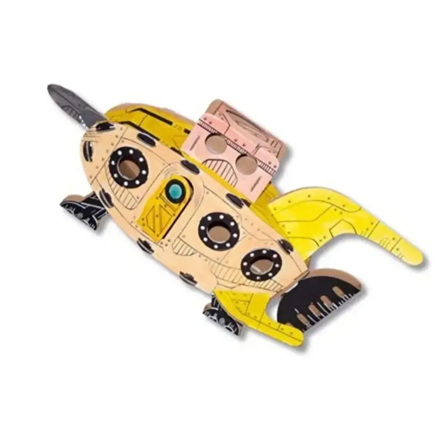 Todo 3D Boyanabiliir Roket - 3