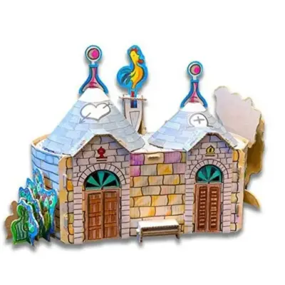 Todo 3D Boyanabiliir Trulli Evleri - 2