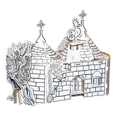 Todo 3D Boyanabiliir Trulli Evleri - 3