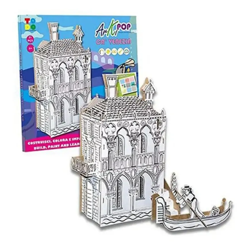 Todo 3D Boyanabilir Venedik - 1