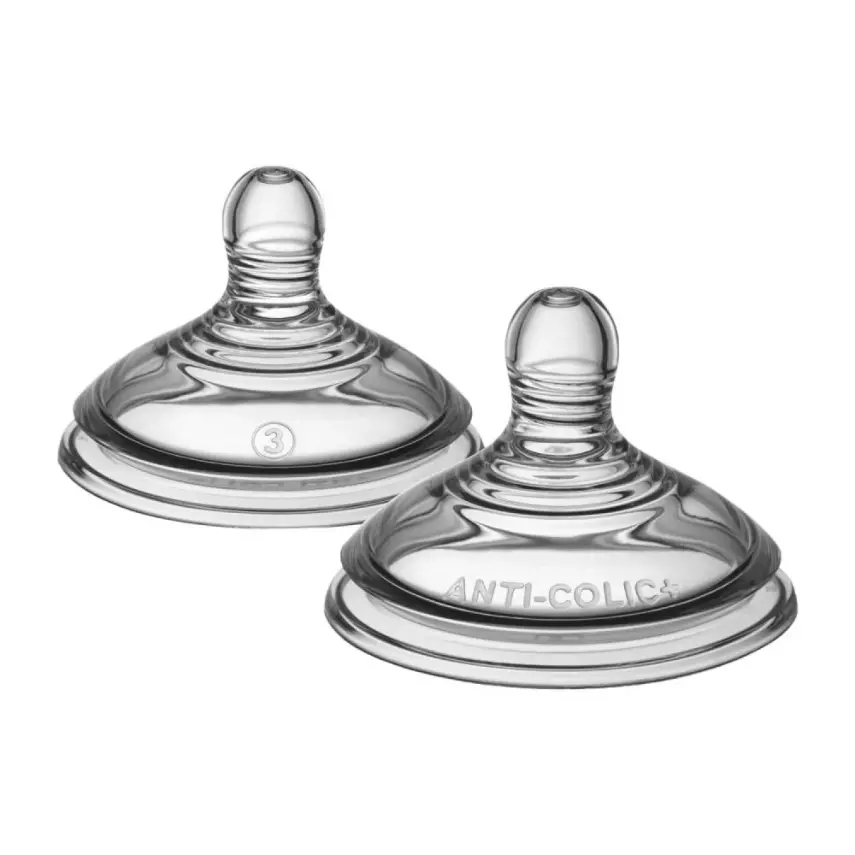 Tommee Tippee Gelişmiş Antikolik Biberon Emziği 2li Hızlı Akış - 1