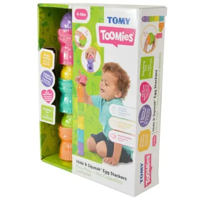 Tomy Yeni Saklambaçlı Yumurta Kule Seti  - 3