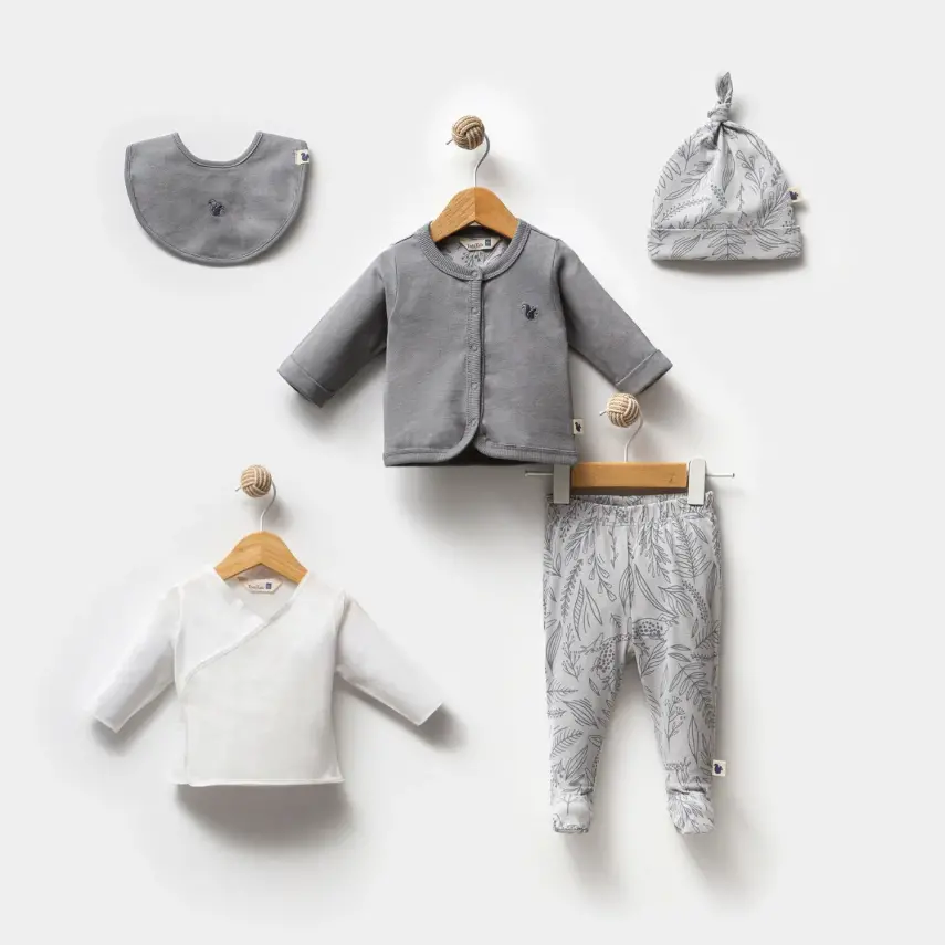 Totstale Hastane Çıkışı 5li Little Frog Gri - 1