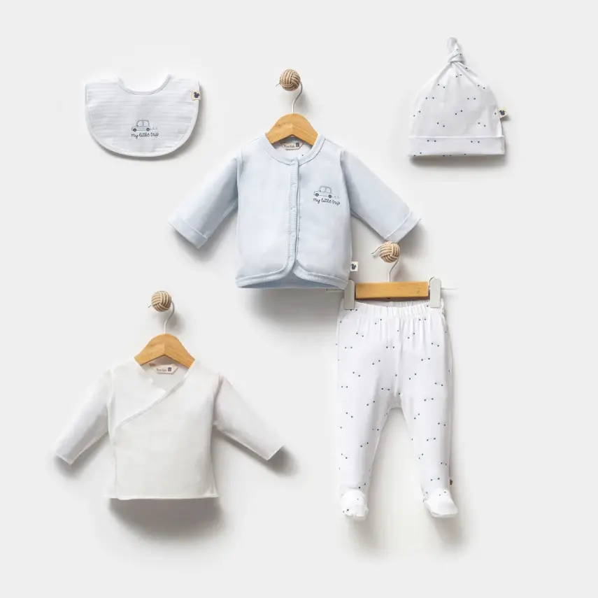 Totstale Hastane Çıkışı 5li Little Trip Mavi - 1