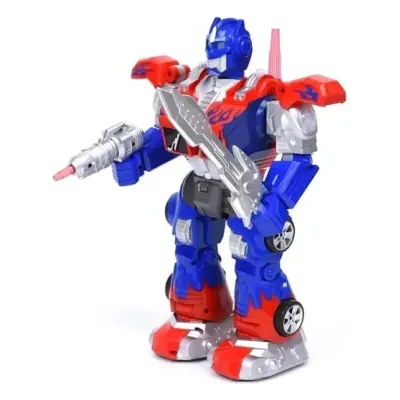 Toycraft Uzaktan Kumandalı Sünger Atarlı Yürüyen Dev Smart Robot - 2