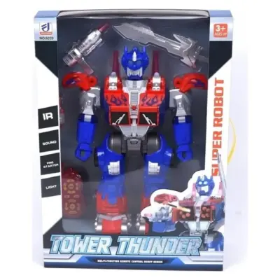 Toycraft Uzaktan Kumandalı Sünger Atarlı Yürüyen Dev Smart Robot - 3