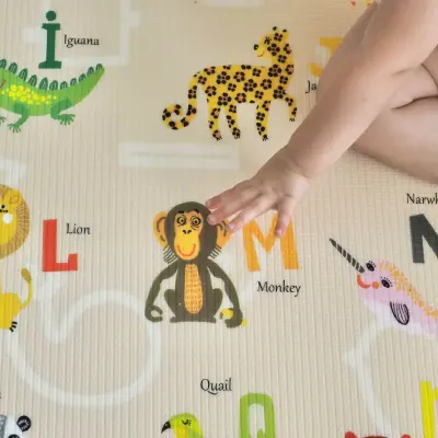 Tummymat Alphabet Numbers Oyun Matı 15mm 200x140 cm - 5