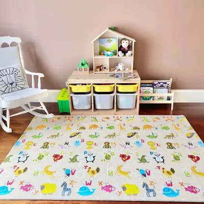 Tummymat Alphabet Numbers Oyun Matı 15mm 200x140 cm - 6