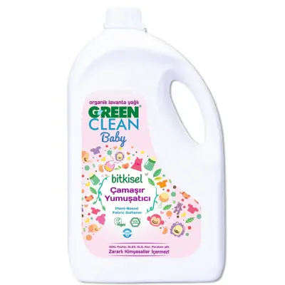 U Green Clean Baby Bitkisel Çamaşır Yumuşatıcısı 2750 ml