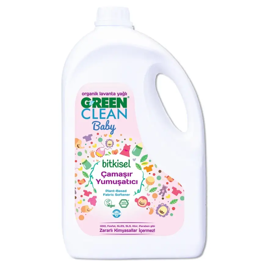 U Green Clean Baby Bitkisel Çamaşır Yumuşatıcısı 2750 ml - 1