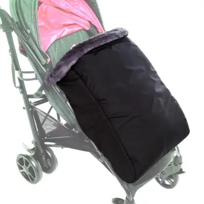 Ubeybi Bebek Arabası ve Puset Ayak Örtüsü Siyah