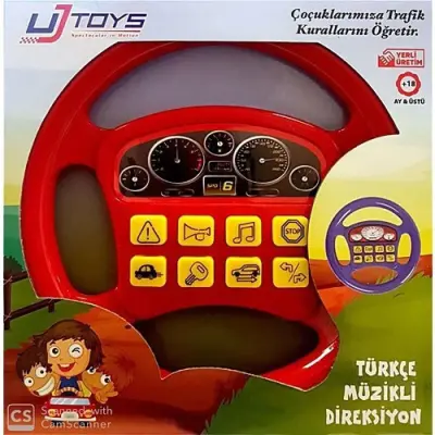 UJ Toys Eğitici Direksiyon Kutulu - 2