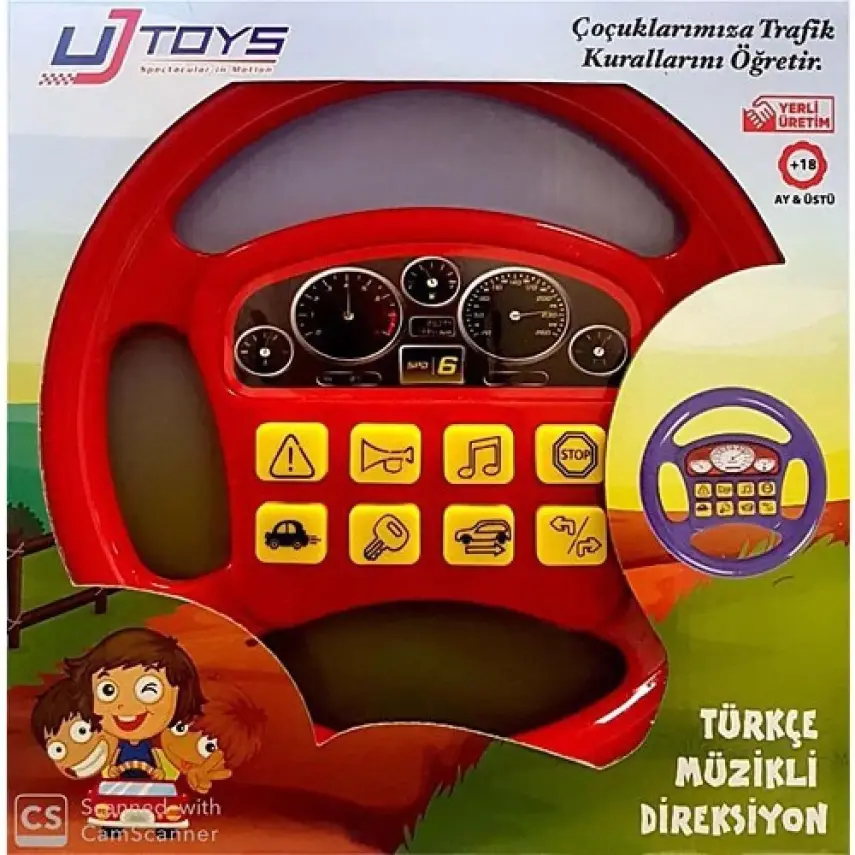 UJ Toys Eğitici Direksiyon Kutulu - 2