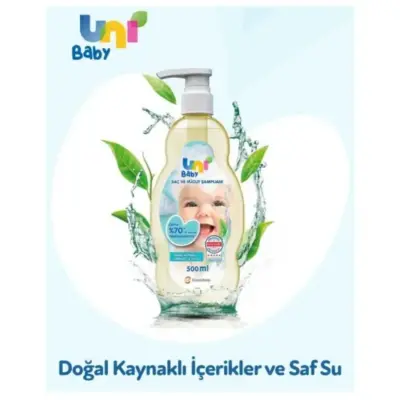 Uni Baby Bebek Şampuanı 500 ml *4 - 2