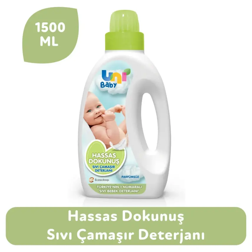 Uni Baby Sensivite Bebek Çamaşır Deterjanı 1500 ml - 3
