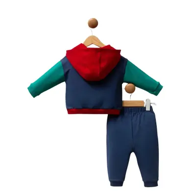 U.S. Polo 2li Takım Koyu İndigo Yeşil - 5