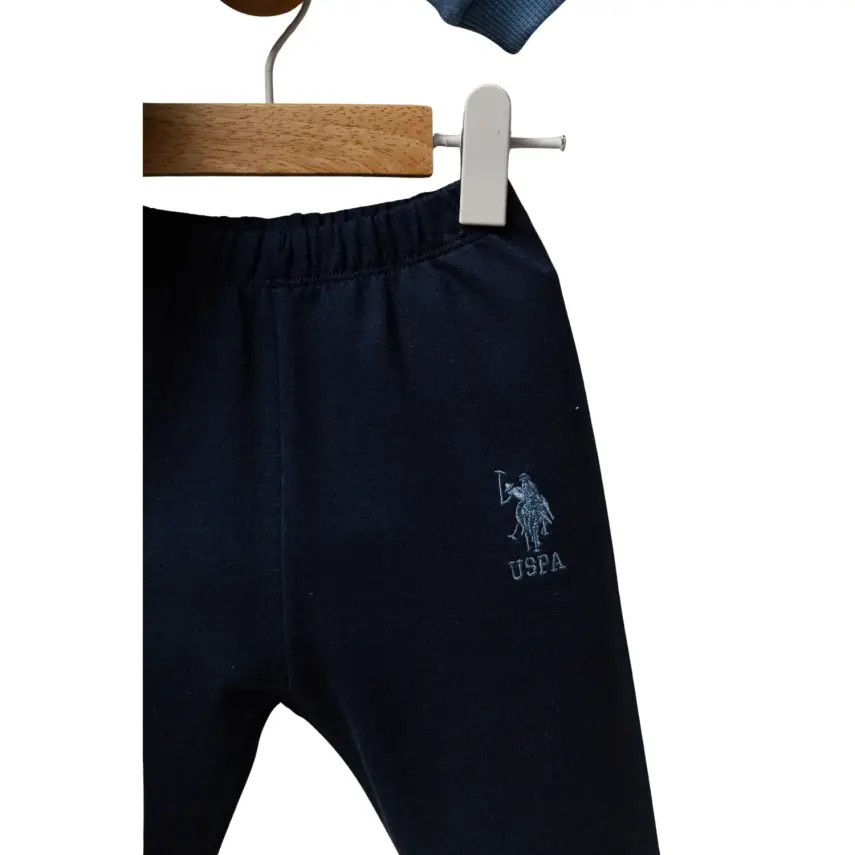 U.S. Polo 2li Takım Mavi - 5