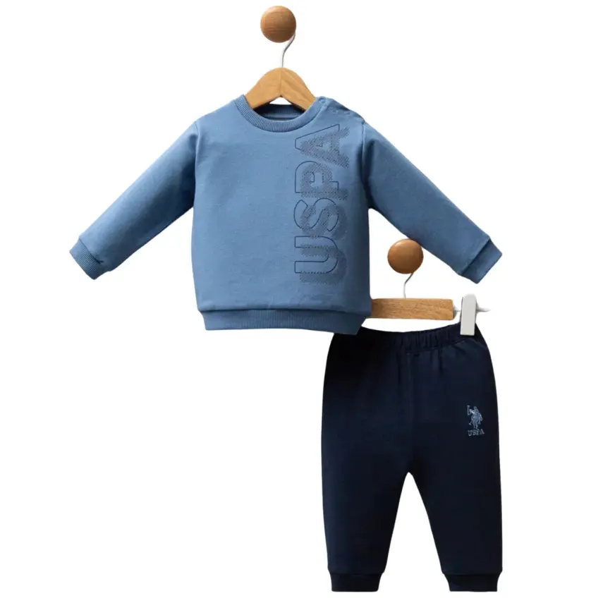 U.S. Polo 2li Takım Mavi - 6