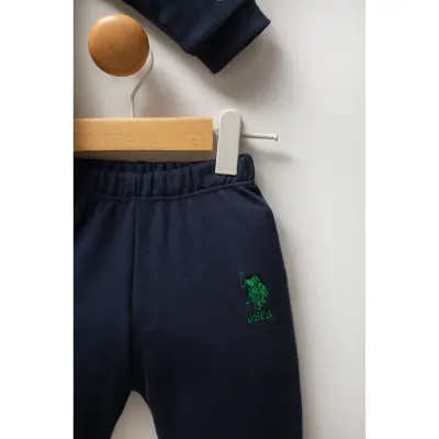 U.S. Polo Erkek Bebek 2li Takım Lacivert - Yeşil - 8