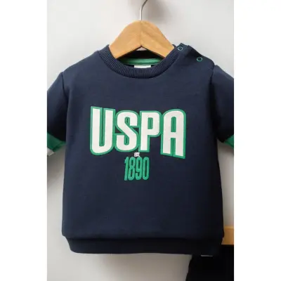 U.S. Polo Erkek Bebek 2li Takım Lacivert - Yeşil - 2