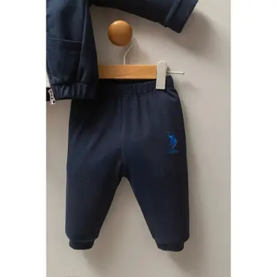 U.S. Polo Erkek Bebek 3lü Takım Lacivert - 16