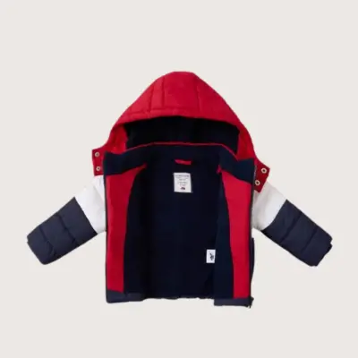U.S. Polo Erkek Bebek Mont Kırmızı - 2