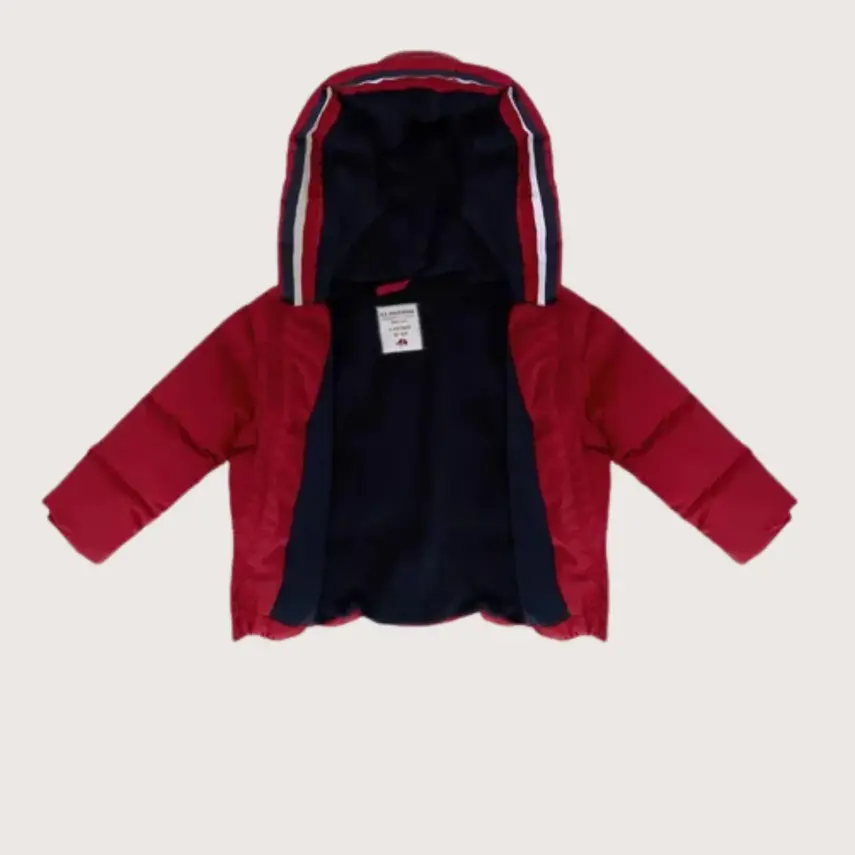 U.S. Polo Erkek Bebek Mont Kırmızı - 3