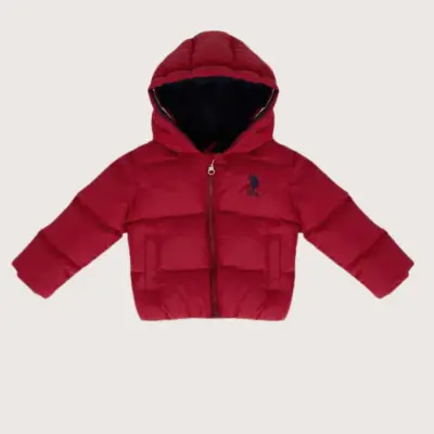 U.S. Polo Erkek Bebek Mont Kırmızı