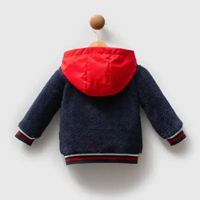 U.S. Polo Erkek Bebek Mont Lacivert - 2