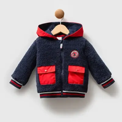 U.S. Polo Erkek Bebek Mont Lacivert