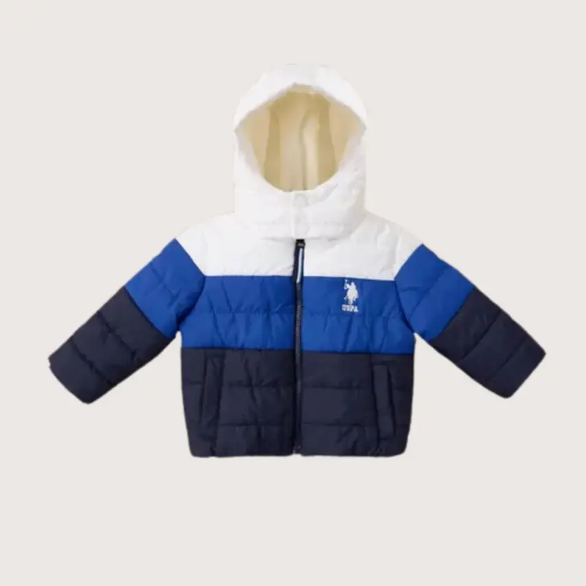 U.S. Polo Erkek Bebek Mont Lacivert - 1
