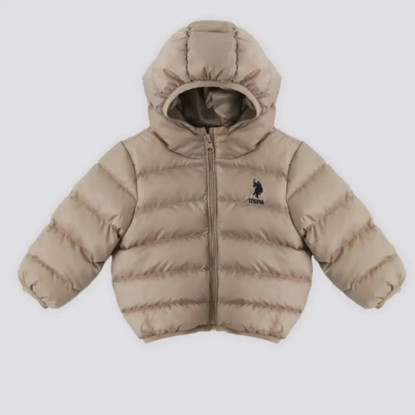 U.S. Polo Erkek Bebek Montu Bej - 1