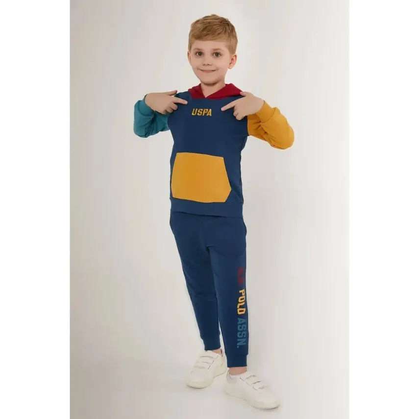 U.S. Polo Erkek Eşofman Takımı Koyu İndigo - 1