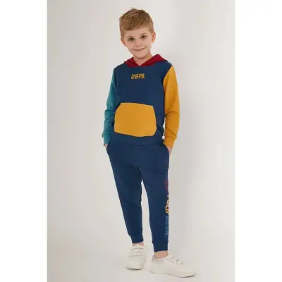 U.S. Polo Erkek Eşofman Takımı Koyu İndigo - 3