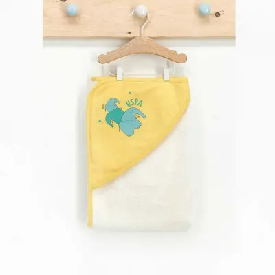 U.S. Polo Erkek Havlu Sarı 