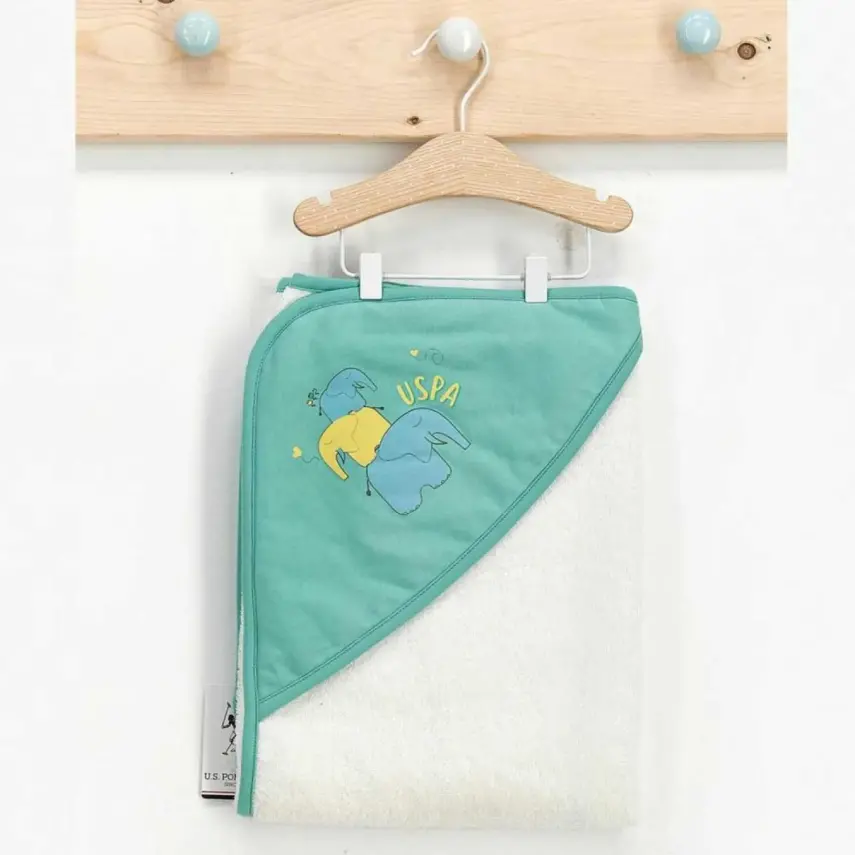 U.S. Polo Erkek Havlu Yeşil - 1