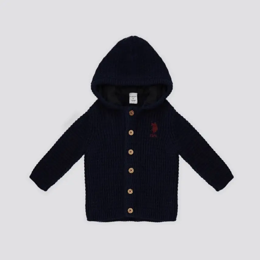 U.S. Polo Erkek Hırka Triko Lacivert - 6