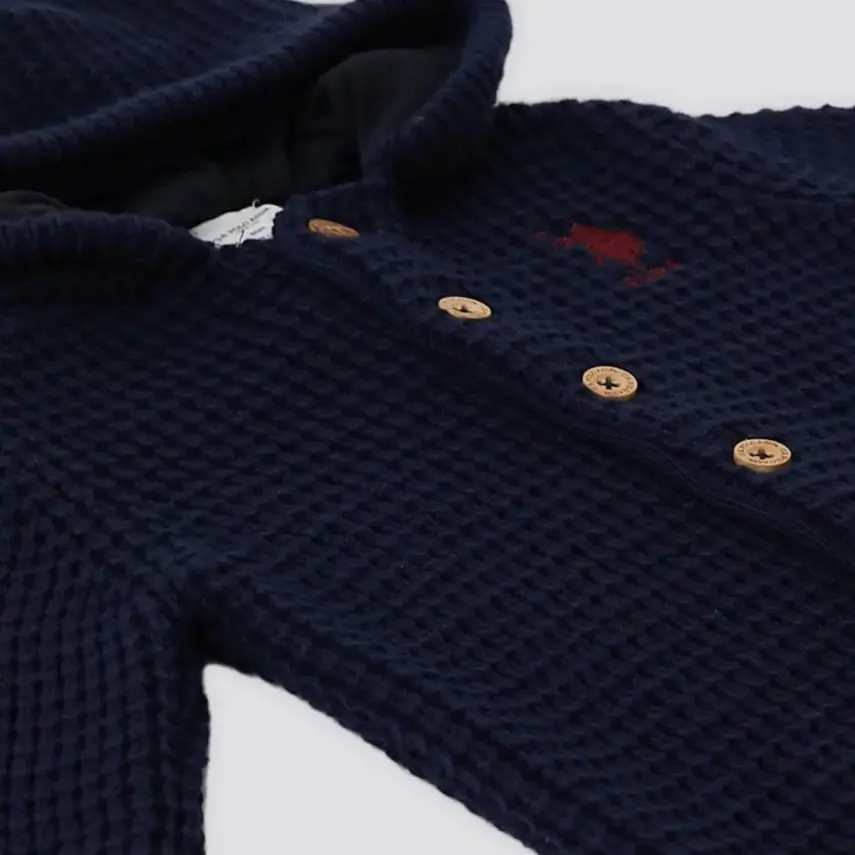 U.S. Polo Erkek Hırka Triko Lacivert - 2