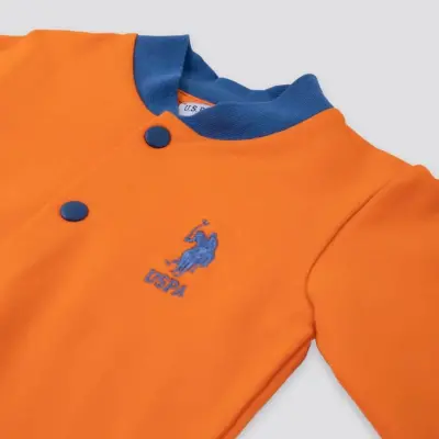 U.S. Polo Erkek Hırka Turuncu - 2
