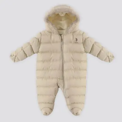 U.S. Polo Erkek Kozmonot Mont Bej