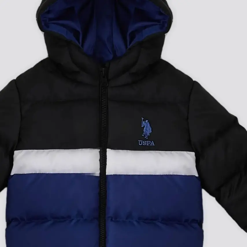 U.S. Polo Erkek Mont Siyah - 4
