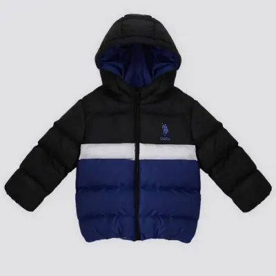 U.S. Polo Erkek Mont Siyah