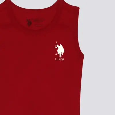 U.S. Polo Kız Atlet Body Kırmızı - 5