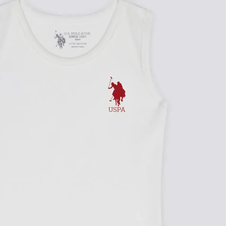 U.S. Polo Kız Atlet Body Krem - 2