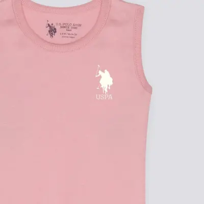 U.S. Polo Kız Atlet Body Somon - 3