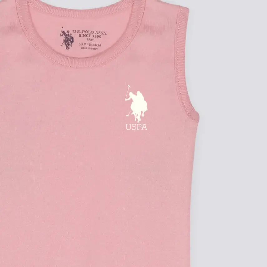 U.S. Polo Kız Atlet Body Somon - 3