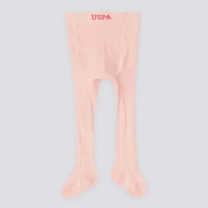 U.S. Polo Kız Çorap Külotlu Pembe - 11
